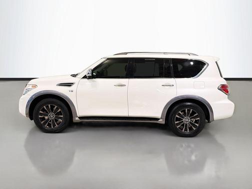Pearl White 2017 Nissan Armada Platinum