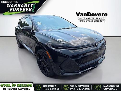 Black 2024 Chevrolet Equinox EV RS