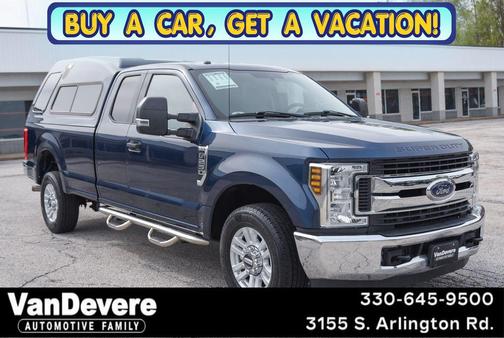 Blue 2018 Ford F-250 XLT