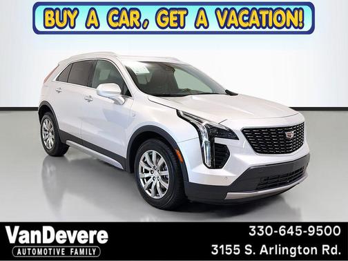 Radiant Silver Metallic 2020 Cadillac XT4 Premium Luxury