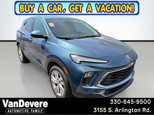 Ocean Blue Metallic 2024 Buick Encore GX Preferred