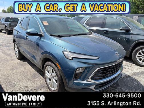 Ocean Blue Metallic 2024 Buick Encore GX Preferred
