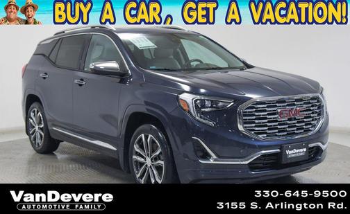Blue Steel Metallic 2018 GMC Terrain Denali