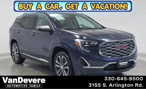 Blue Steel Metallic 2018 GMC Terrain Denali
