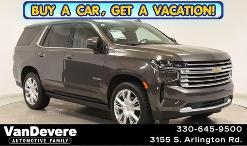 Graywood Metallic 2021 Chevrolet Tahoe High Country