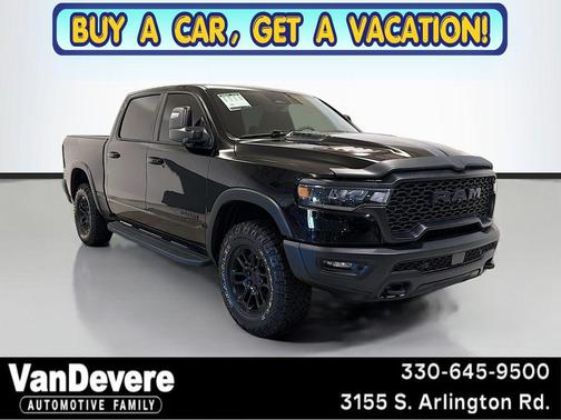 Diamond Black Crystal Pearlcoat 2025 RAM 1500 Rebel