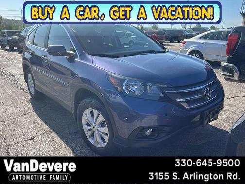 Blue 2013 Honda CR-V EX