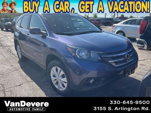 Blue 2013 Honda CR-V EX