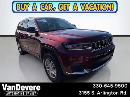 Velvet Red Pearlcoat 2023 Jeep Grand Cherokee L Laredo