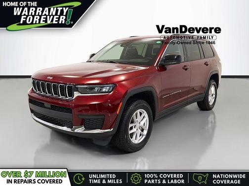 Velvet Red Pearlcoat 2023 Jeep Grand Cherokee L Laredo
