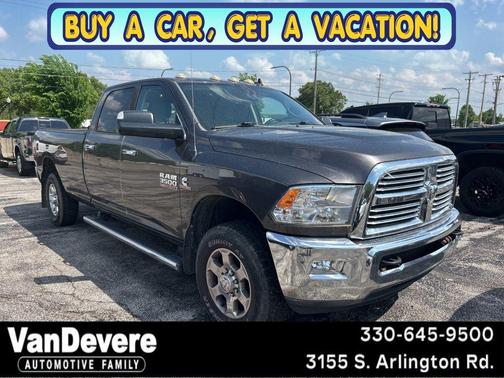 Granite Crystal Metallic Clearcoat 2016 RAM 3500 Big Horn