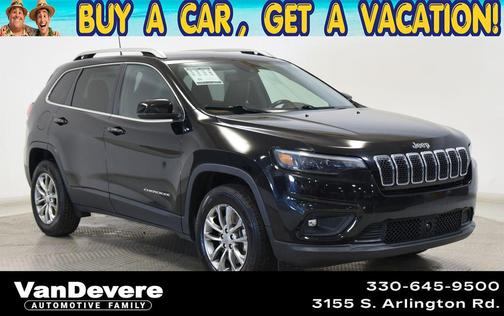 Diamond Black Crystal Pearlcoat 2021 Jeep Cherokee Latitude Lux