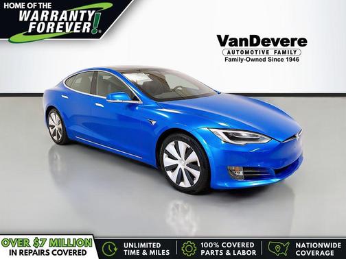 White 2021 Tesla Model S Long Range