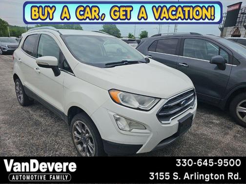 DIAMOND WHITE 2018 Ford EcoSport Titanium