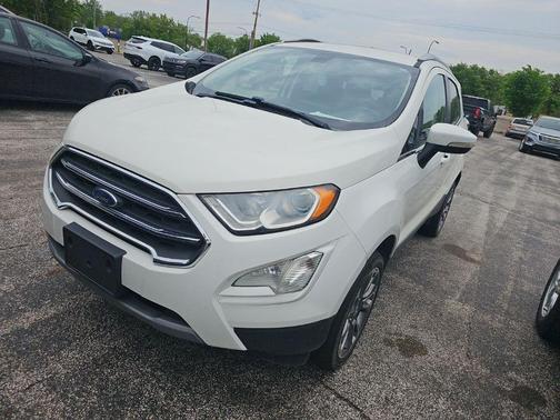 DIAMOND WHITE 2018 Ford EcoSport Titanium