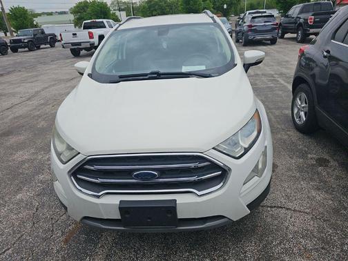 DIAMOND WHITE 2018 Ford EcoSport Titanium