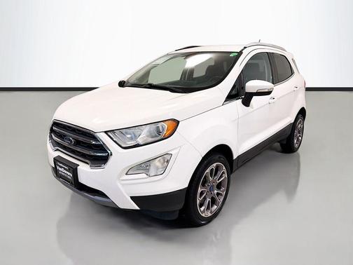 DIAMOND WHITE 2018 Ford EcoSport Titanium