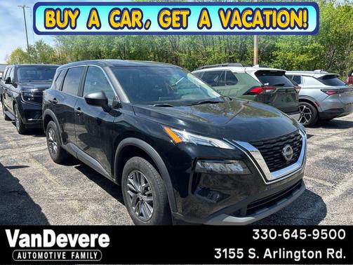 Super Black 2023 Nissan Rogue S