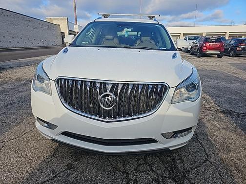 Summit White 2017 Buick Enclave Leather