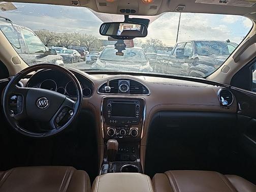 Summit White 2017 Buick Enclave Leather