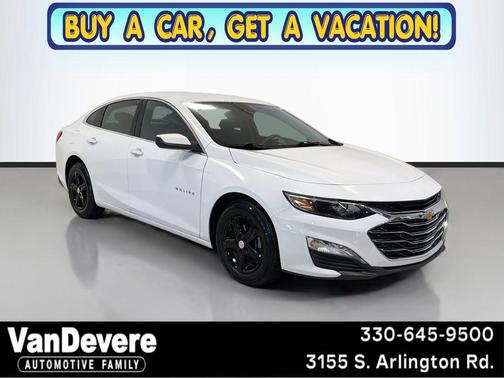 Summit White 2023 Chevrolet Malibu LT