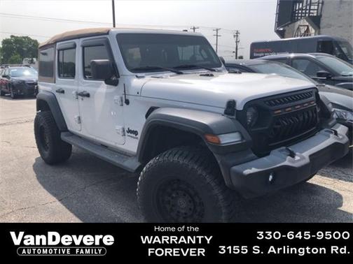 2020 Jeep Wrangler Unlimited Black and Tan 4X4