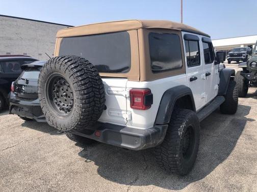 2020 Jeep Wrangler Unlimited Black and Tan 4X4