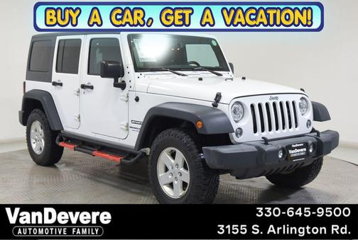 Bright White Clearcoat 2018 Jeep Wrangler JK Unlimited Sport