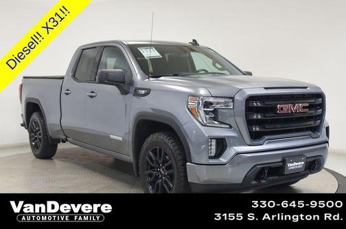Satin Steel Metallic 2021 GMC Sierra 1500 Elevation