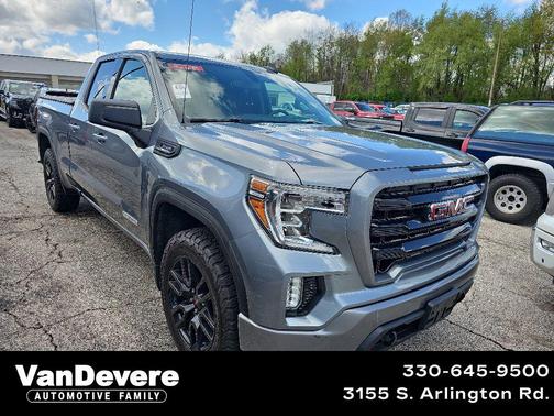 Satin Steel Metallic 2021 GMC Sierra 1500 Elevation