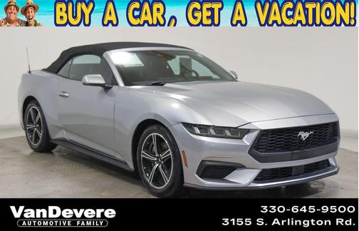 Silver Metallic 2024 Ford Mustang EcoBoost Premium