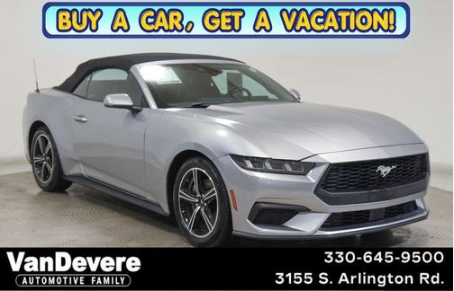 Silver Metallic 2024 Ford Mustang EcoBoost Premium