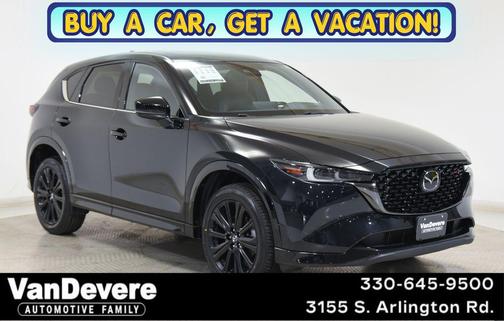 Jet Black Mica 2023 Mazda CX-5 2.5 Turbo
