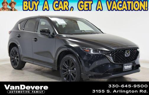 Jet Black Mica 2023 Mazda CX-5 2.5 Turbo