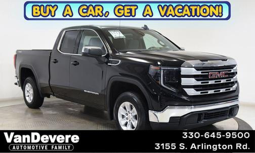 Onyx Black 2023 GMC Sierra 1500 SLE