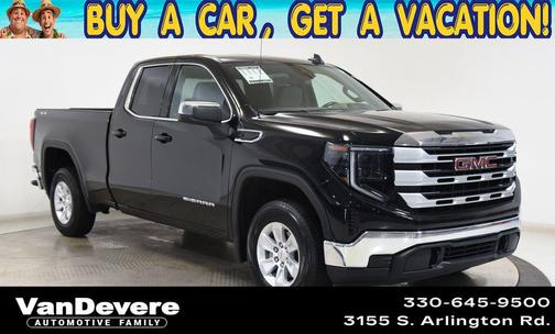 Onyx Black 2023 GMC Sierra 1500 SLE