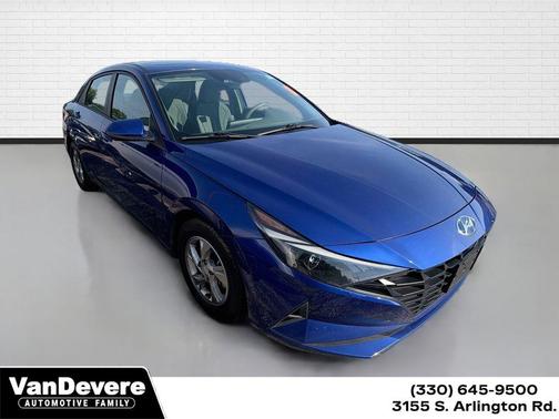 Intense Blue 2021 Hyundai ELANTRA SE