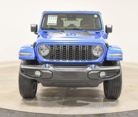 Hydro Blue Pearl Coat 2024 Jeep Wrangler 4xe Sport S