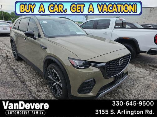Zircon Sand Metallic 2025 Mazda CX-70 PHEV Premium