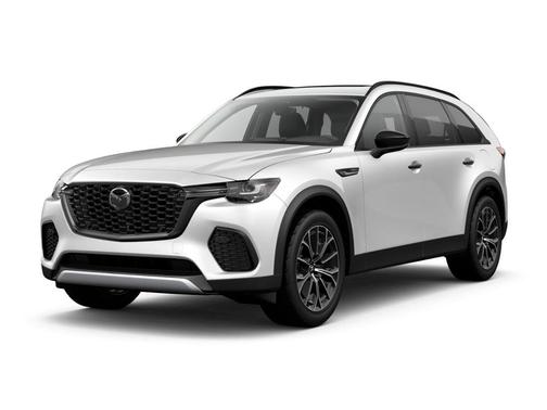 Zircon Sand Metallic 2025 Mazda CX-70 PHEV Premium
