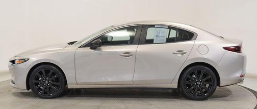 Platinum Quartz Metallic 2024 Mazda Mazda3 2.5 S Select Sport