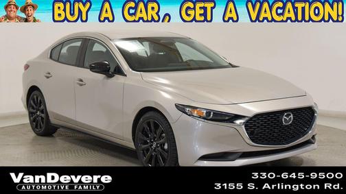 Platinum Quartz Metallic 2024 Mazda Mazda3 2.5 S Select Sport