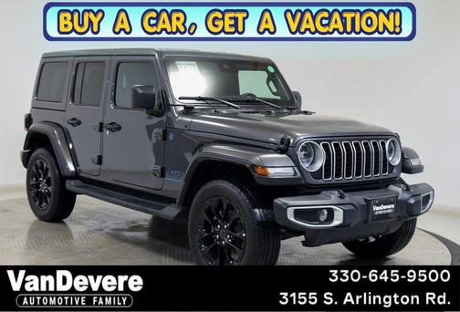 Granite Crystal Metallic Clearcoat 2025 Jeep Wrangler 4xe Sahara