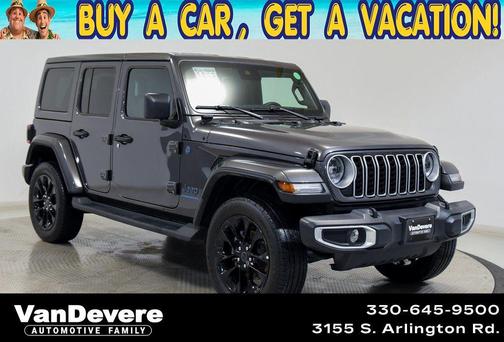 Granite Crystal Metallic Clearcoat 2025 Jeep Wrangler 4xe Sahara