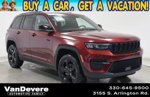 Velvet Red Pearlcoat 2023 Jeep Grand Cherokee Altitude