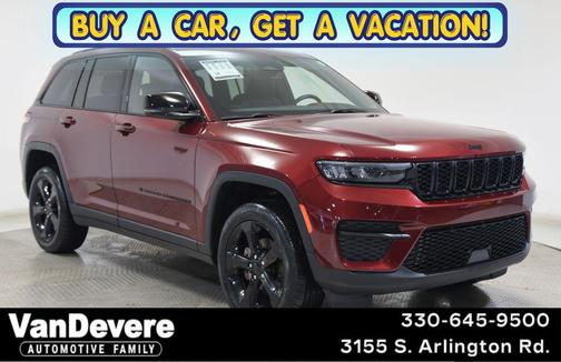 Velvet Red Pearlcoat 2023 Jeep Grand Cherokee Altitude