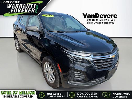 Mosaic Black Metallic 2022 Chevrolet Equinox LS
