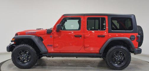 Firecracker Red Clearcoat 2025 Jeep Wrangler 4xe Willys