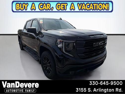 Onyx Black 2024 GMC Sierra 1500 Elevation
