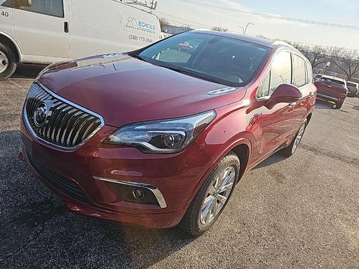 Chili Red Metallic 2017 Buick Envision Essence